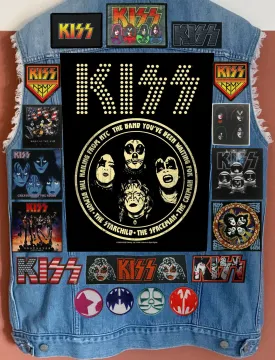 KISS Army: Quarter / Half / Three-Quarters / Full Patch Denim Vest Cut-Off Battle Jacket