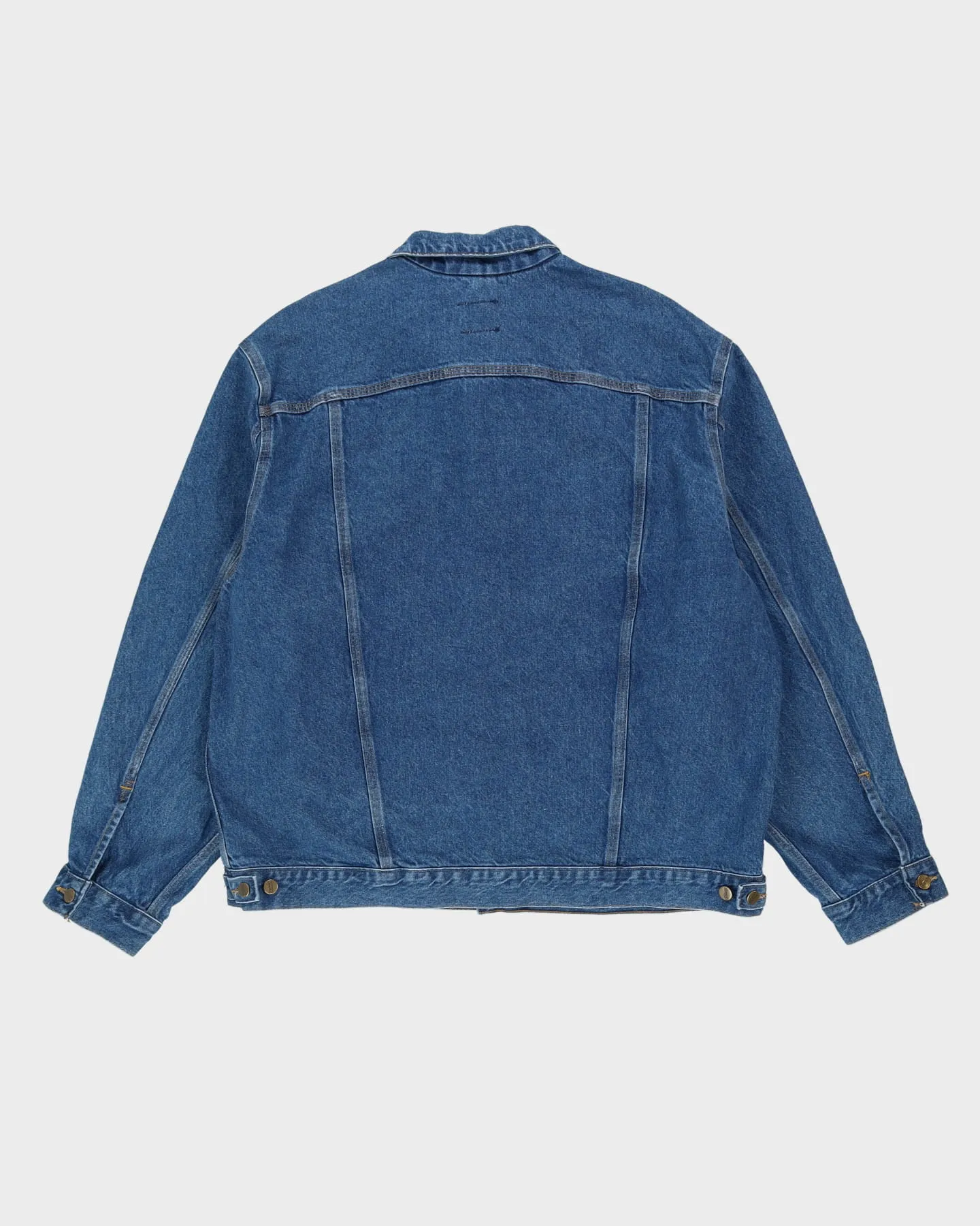 00s Carhartt Blue Denim Jacket - XXL