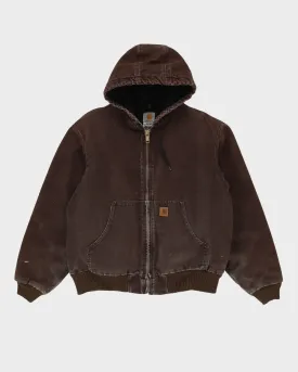 00s Carhartt Workwear Hooded Jacket - L