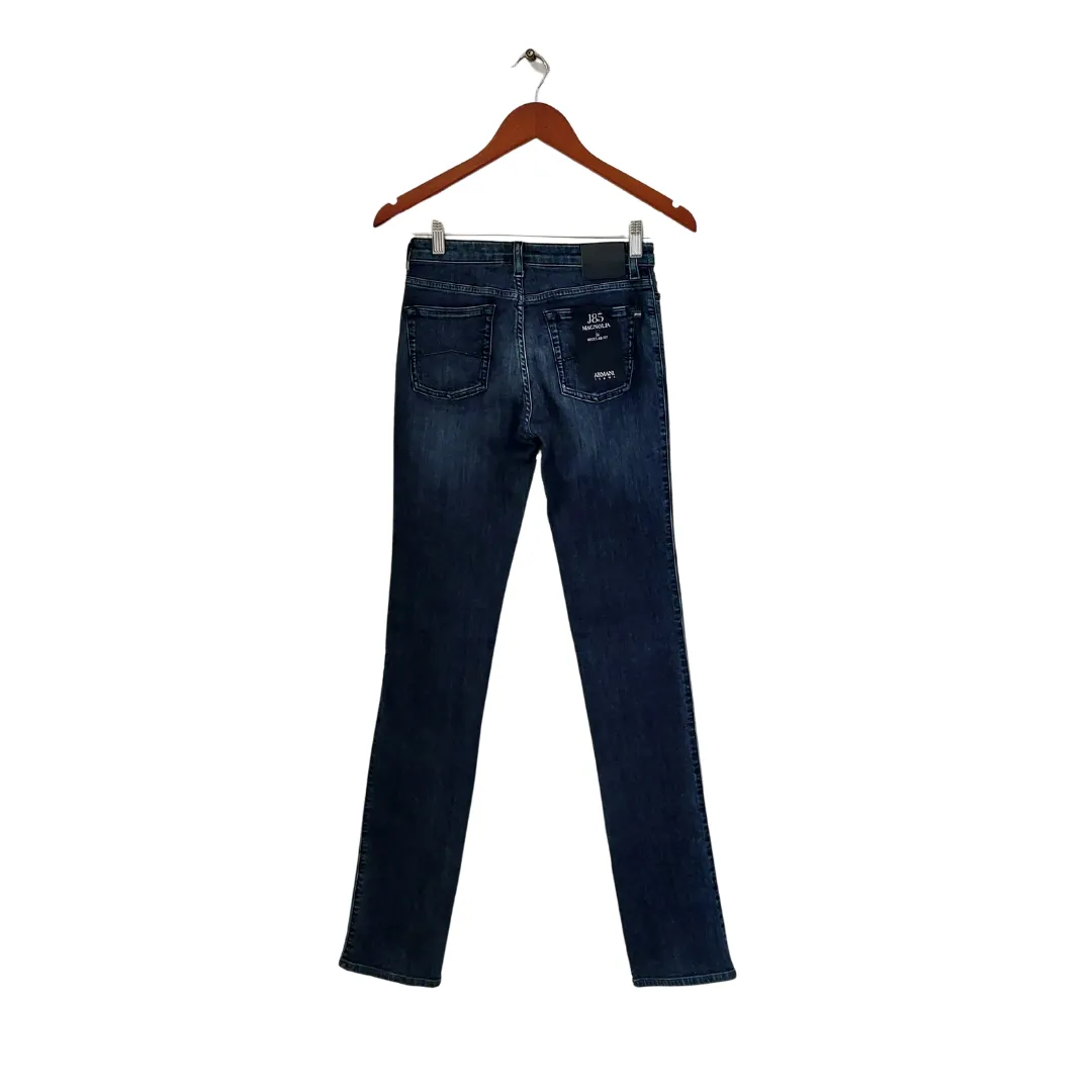 Armani Jeans Blue Denim Straight-leg Jeans | Brand New |