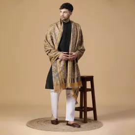 Asim Mustard Wool Jacquard Lohi