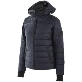 Bauer Supreme Women's Hooded Puffer Black Jacket