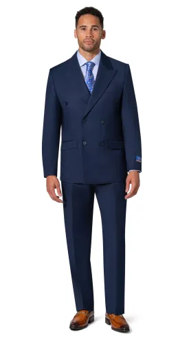 Berragamo A6732 D/B Modern Fit Suit - New Blue