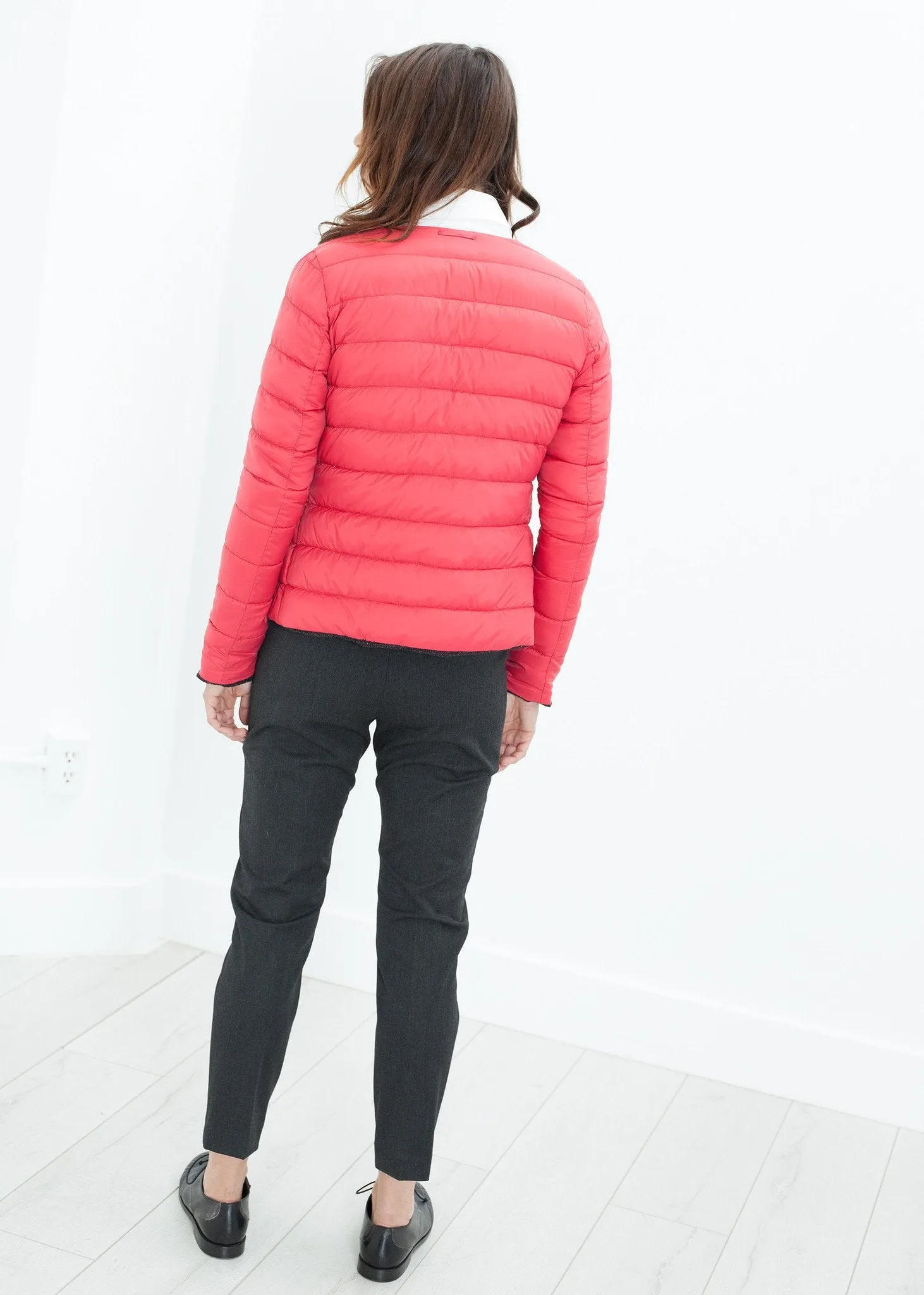 Camelia Reversible Jacket in Black/Red