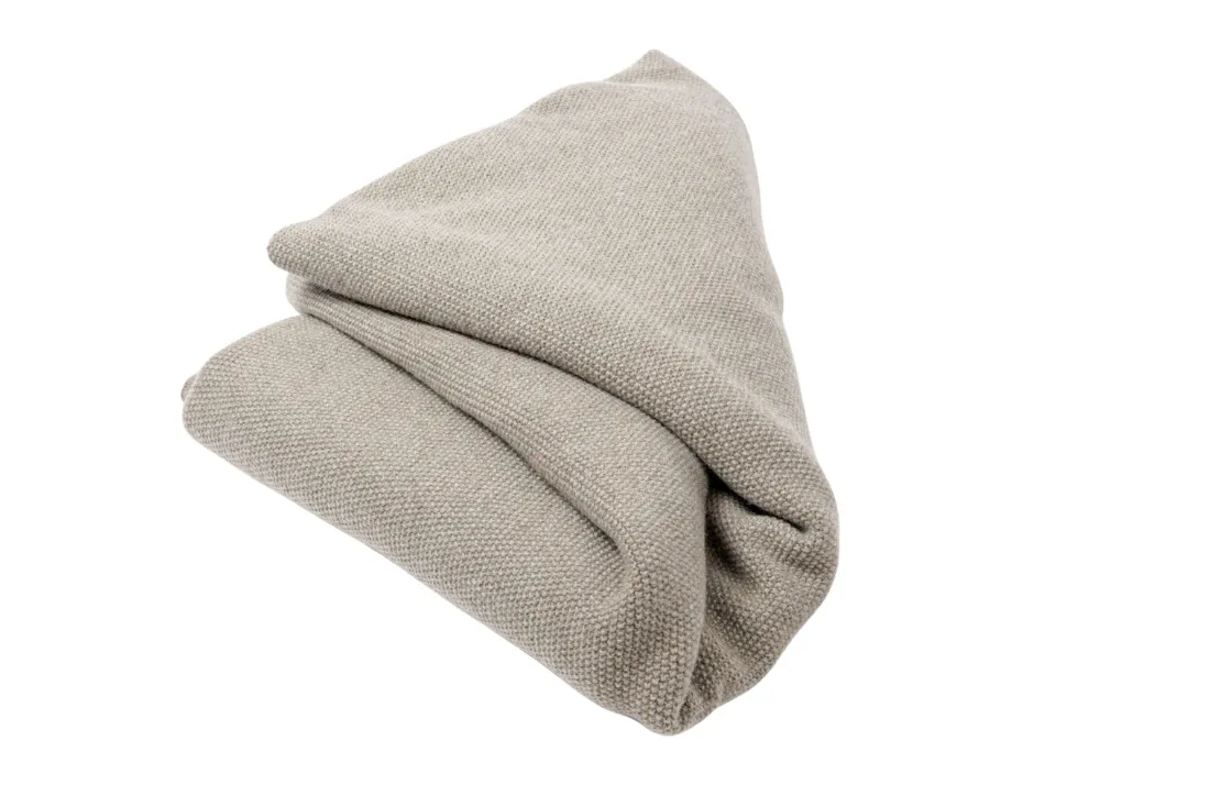 Cashmere Knitted Blanket, Heavy