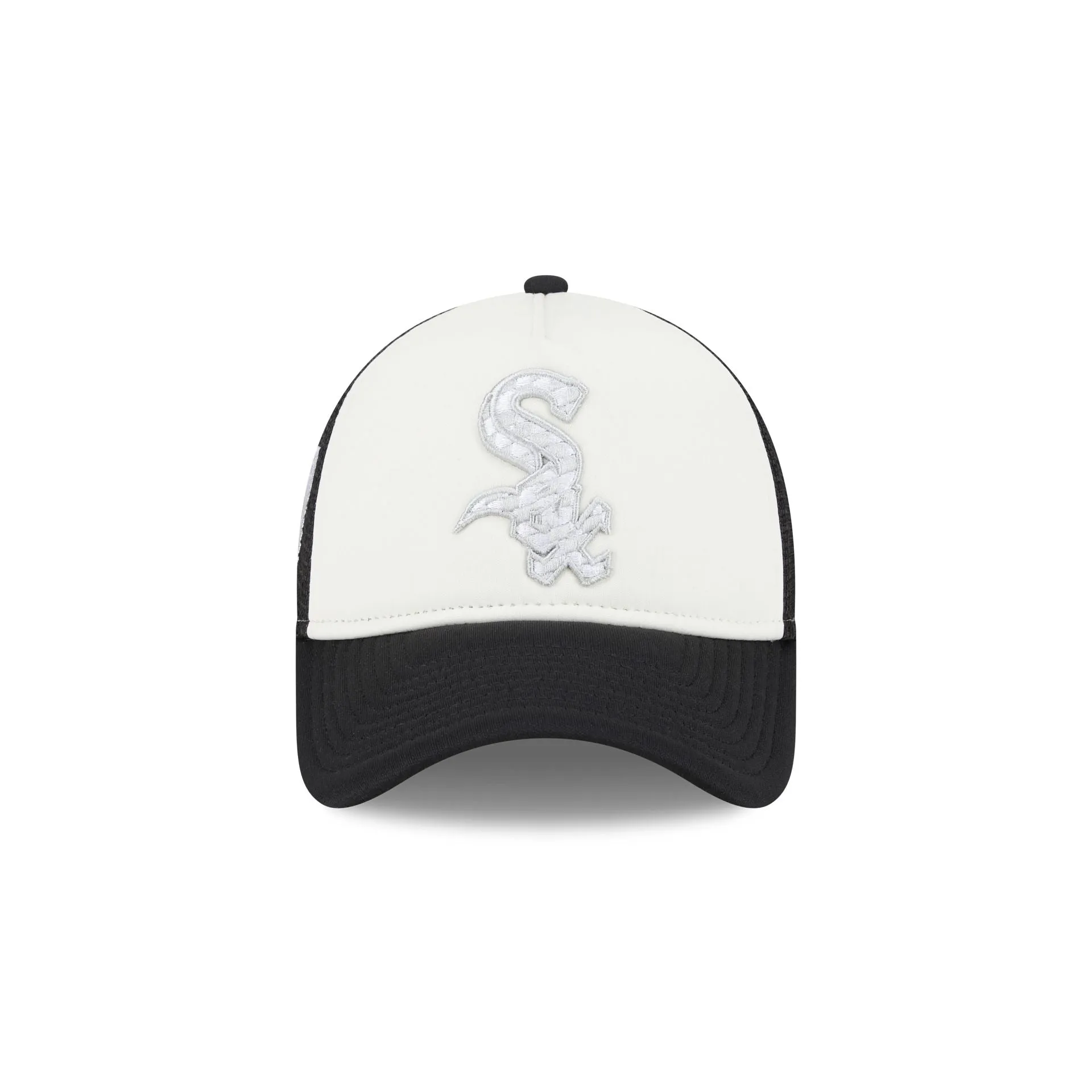 Chicago White Sox Checkered Flag 9FORTY A-Frame Snapback Trucker