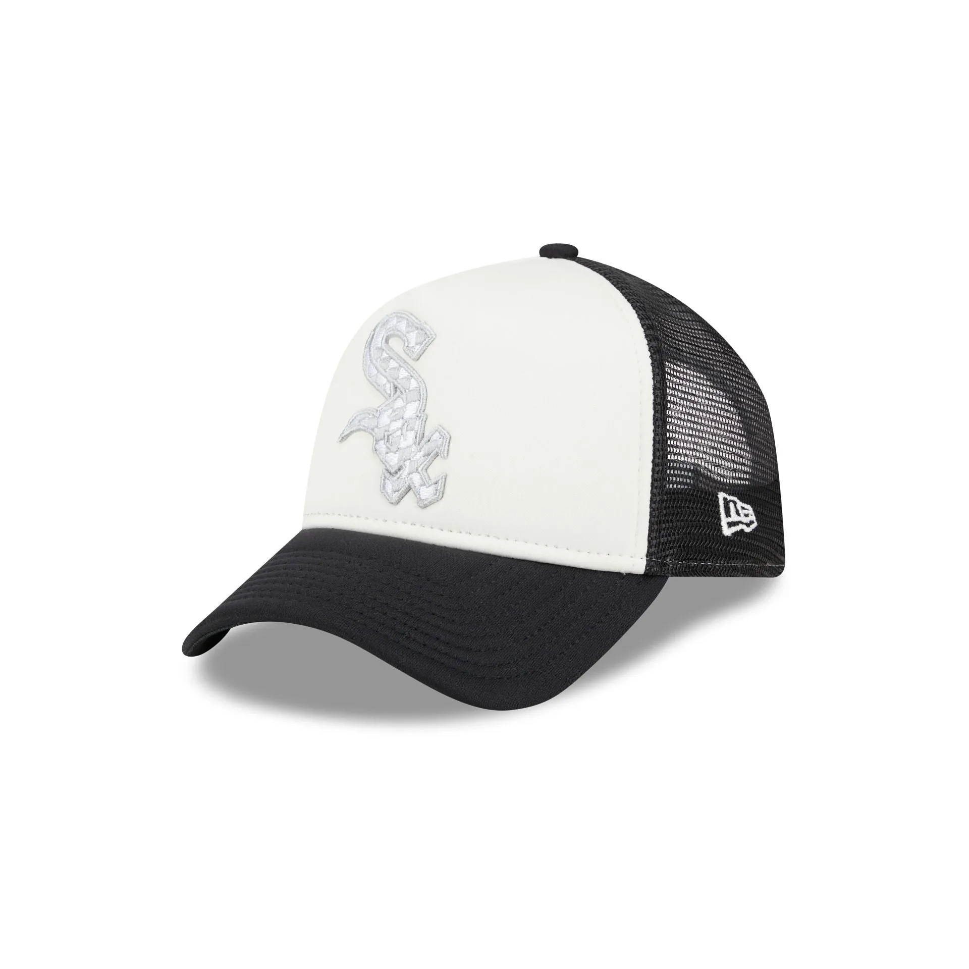 Chicago White Sox Checkered Flag 9FORTY A-Frame Snapback Trucker