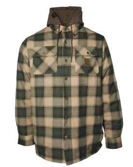 Dixxon Squadron Hooded Flannel Jacket