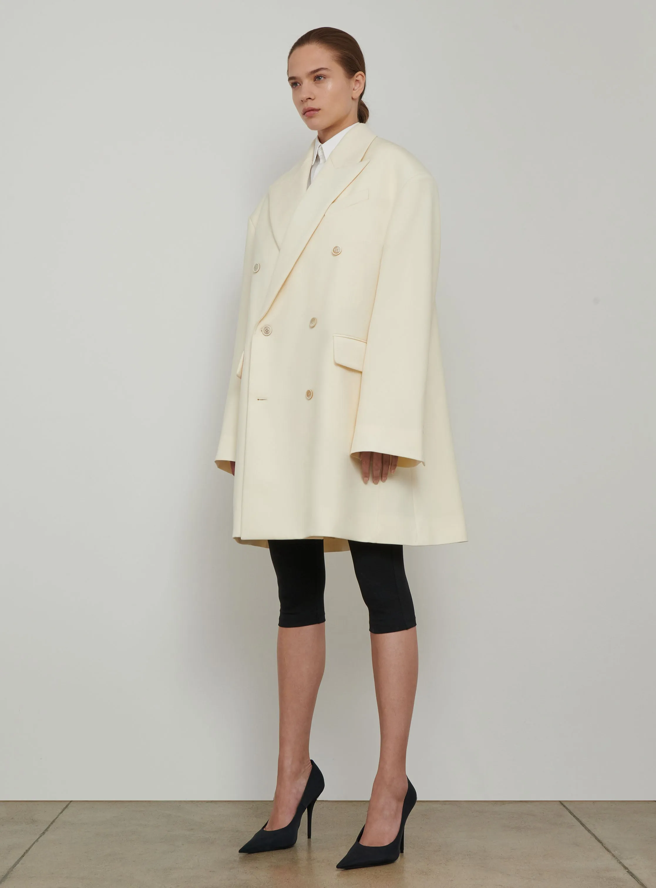 Double Breasted Oversize Coat
