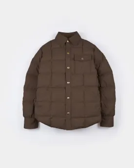 Down Shirt - Brown