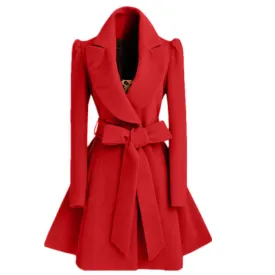 Fashion Trendy European station female woolen coat great giftable