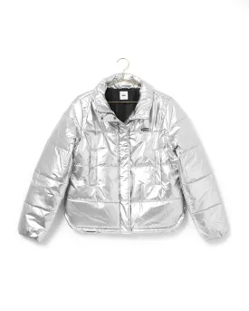 Galactic Puffer Jacket - Silver