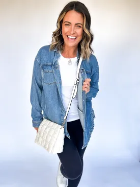 Going With It Denim Jacket