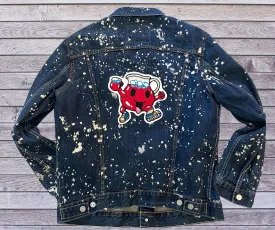 Kool-Aid Man chainstitched levi jacket