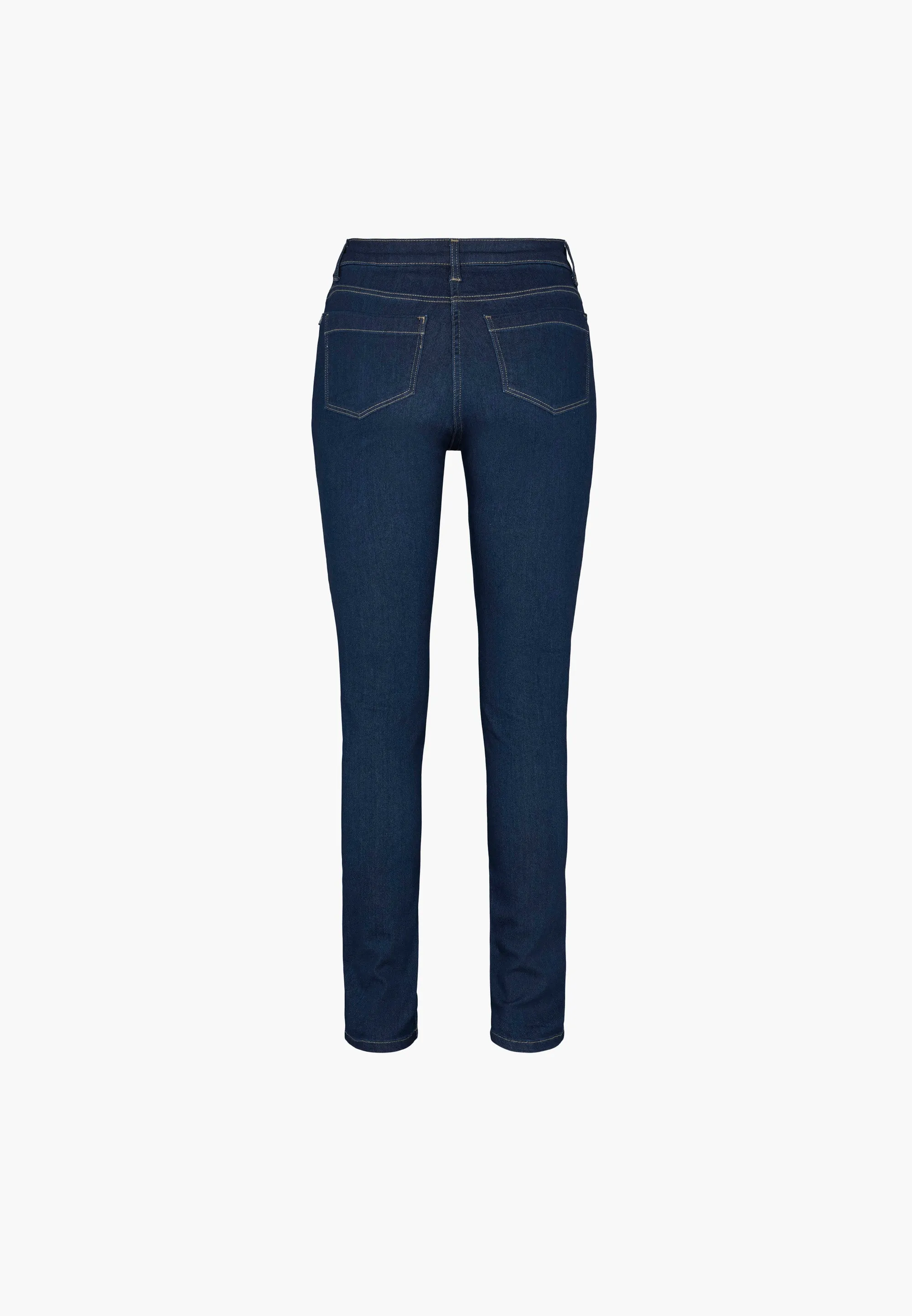 Laura Slim - Medium Length - Dark Blue Denim