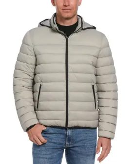 Lightweight Hooded Puffer Jacket