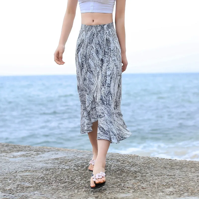 Maldives Beach Dress Holiday Mid-Length