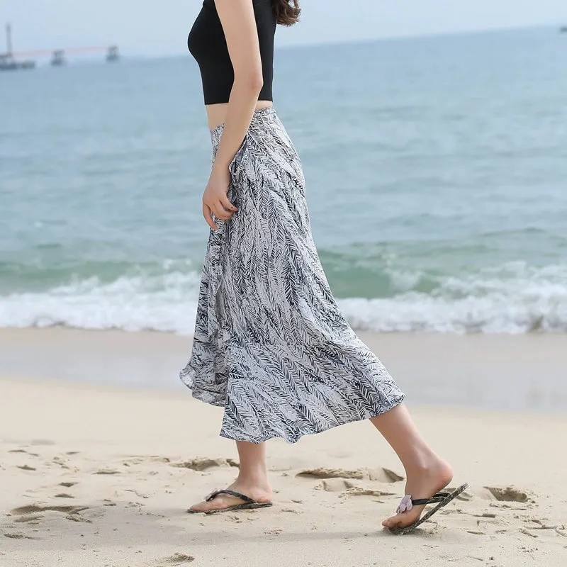 Maldives Beach Dress Holiday Mid-Length