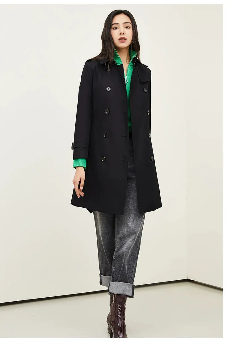 Mid Length Long Length Trench Coat