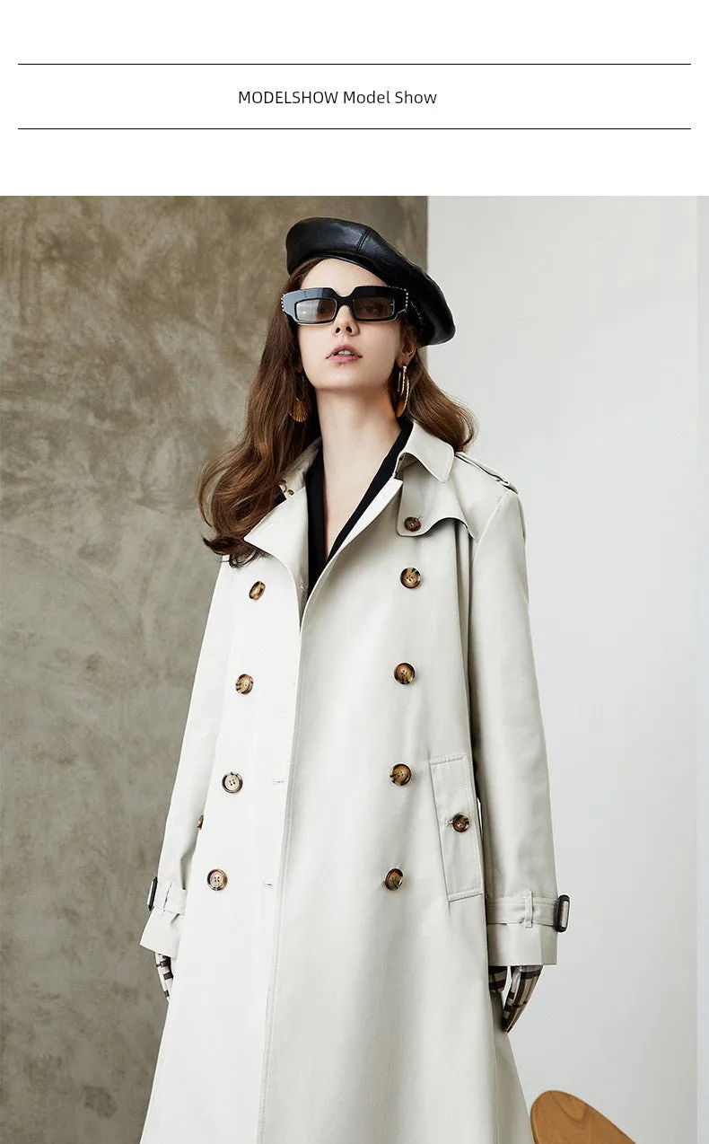 Mid Length Long Length Trench Coat