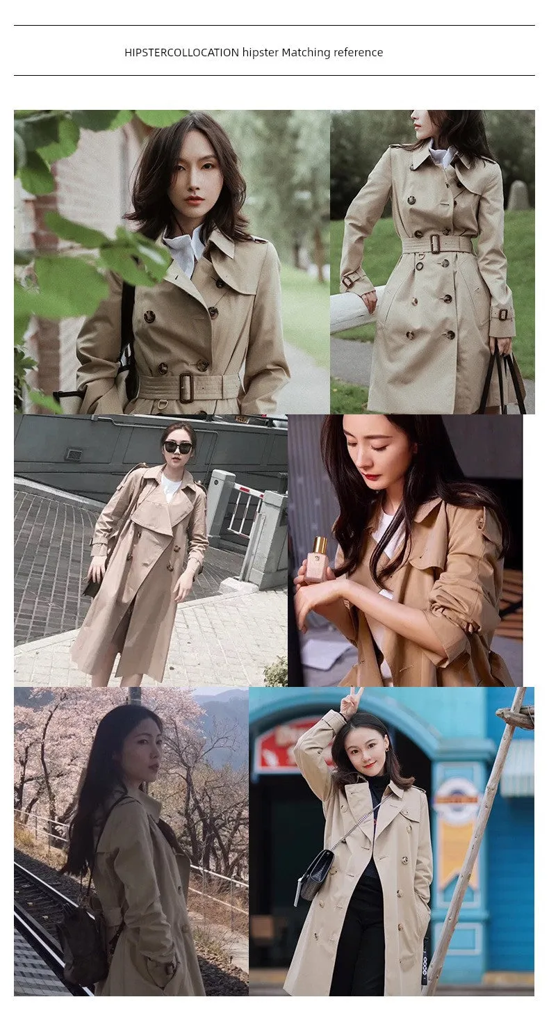 Mid Length Long Length Trench Coat