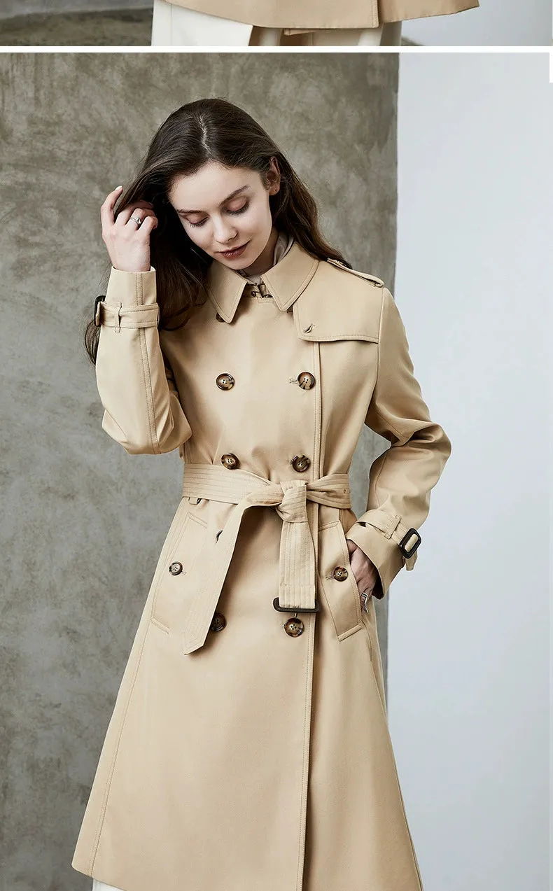 Mid Length Long Length Trench Coat