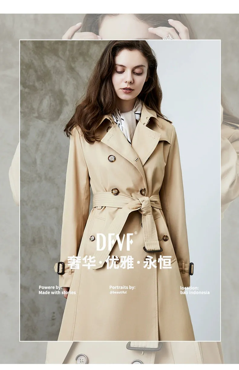 Mid Length Long Length Trench Coat