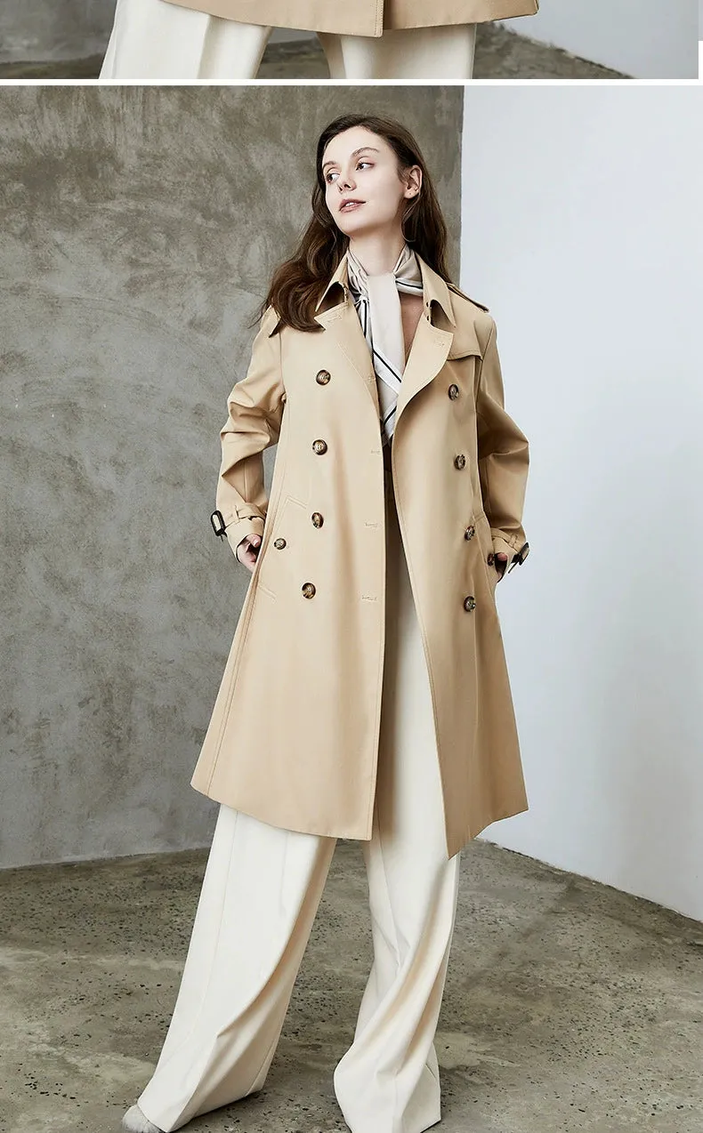 Mid Length Long Length Trench Coat