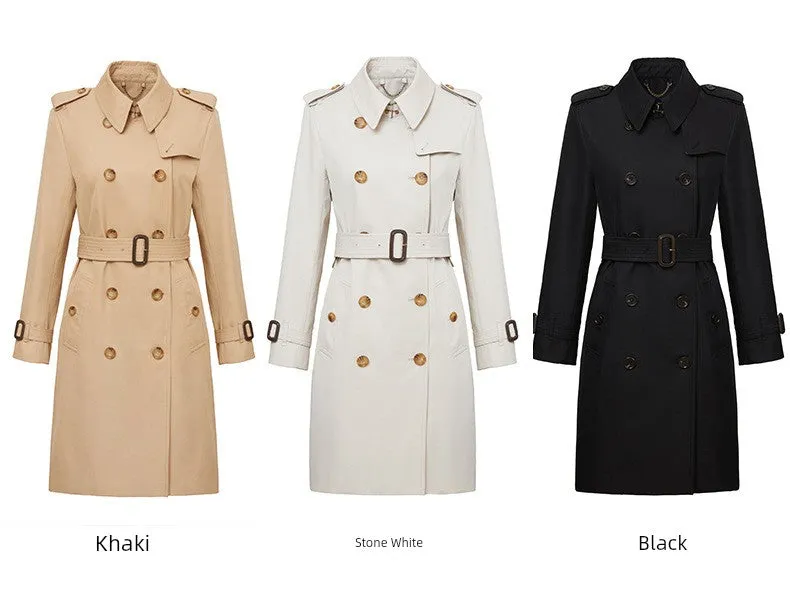 Mid Length Long Length Trench Coat