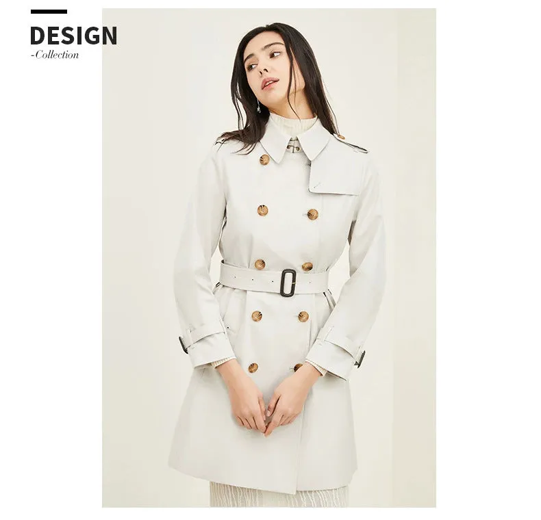 Mid Length Long Length Trench Coat