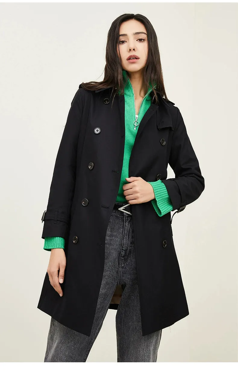 Mid Length Long Length Trench Coat