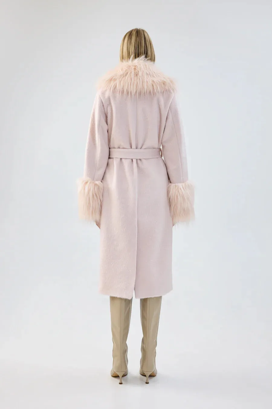 Paris Coat | Pearl Pink