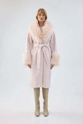 Paris Coat | Pearl Pink