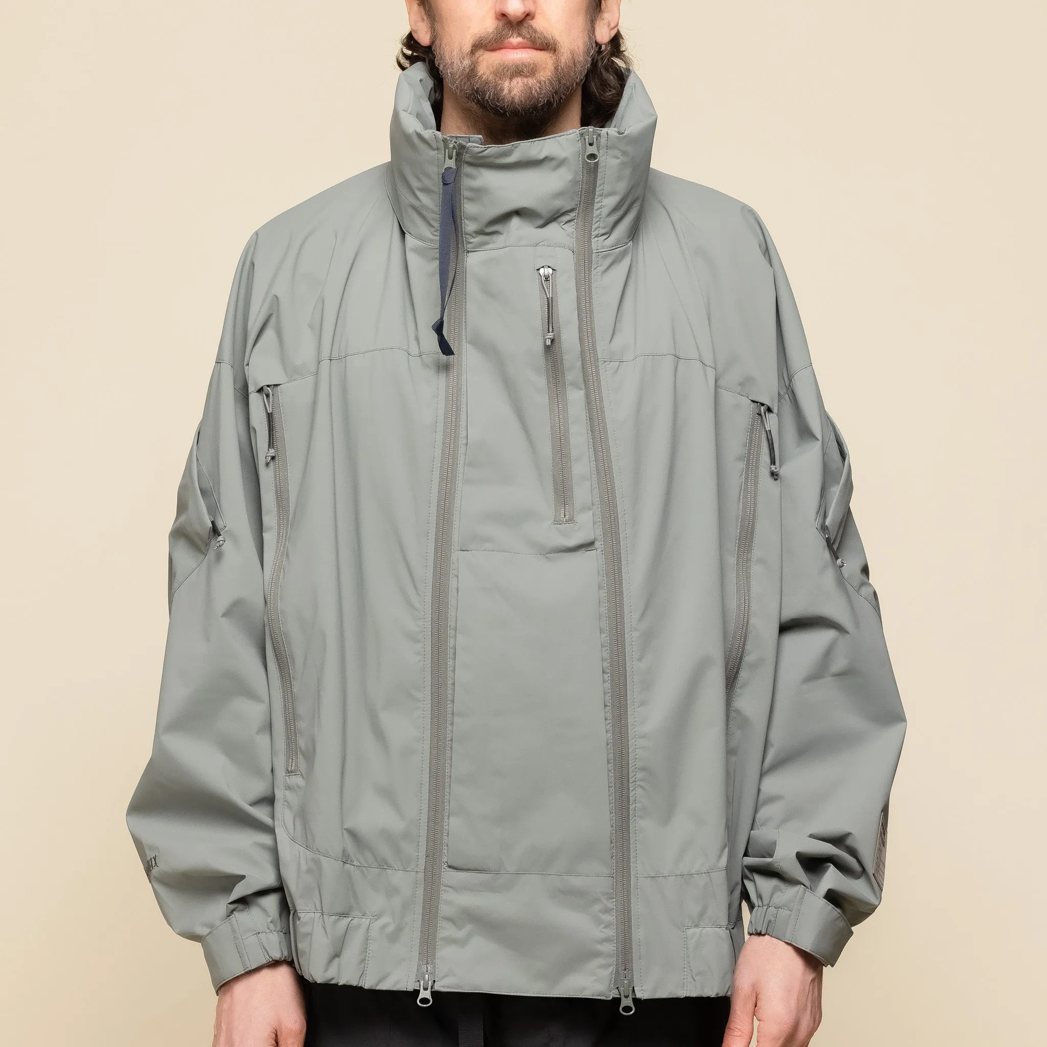 Poliquant x Wildthings - Protected Common Uniform Hooded Jacket - Grey Green