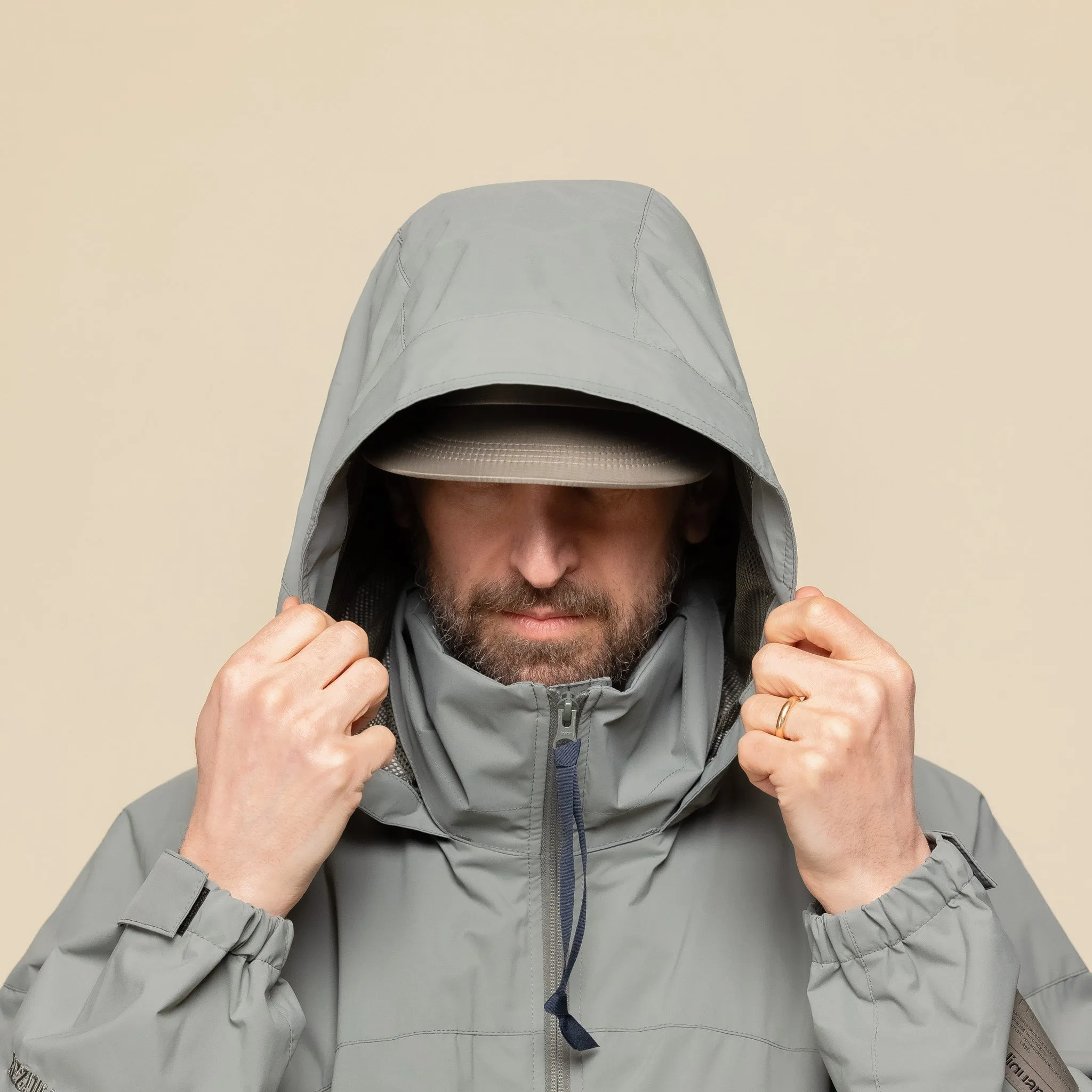 Poliquant x Wildthings - Protected Common Uniform Hooded Jacket - Grey Green