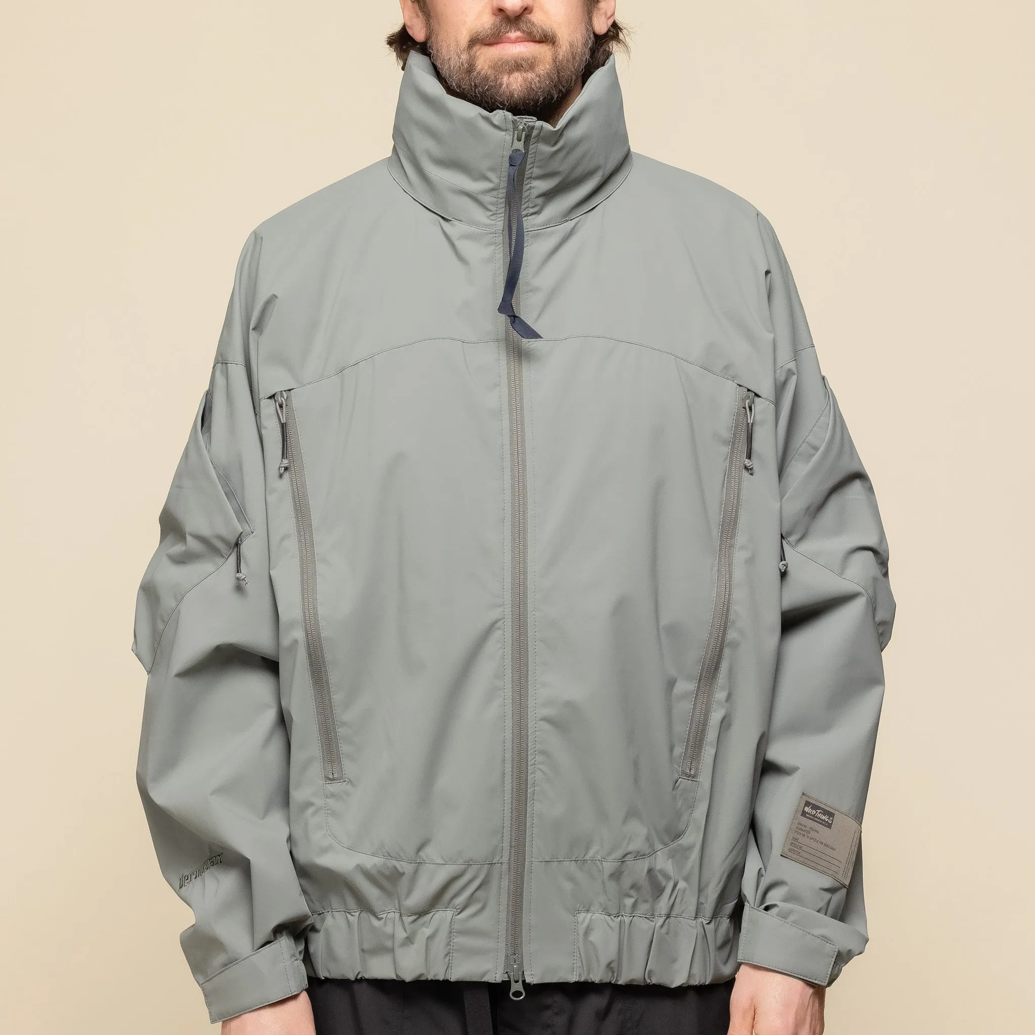 Poliquant x Wildthings - Protected Common Uniform Hooded Jacket - Grey Green