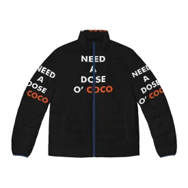 "Conan O'Brien 'Need a Dose O Coco' Puffer Jacket"