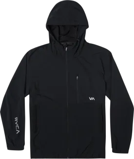 RVCA Mens Yogger Zip-Up Hooded Jacket II