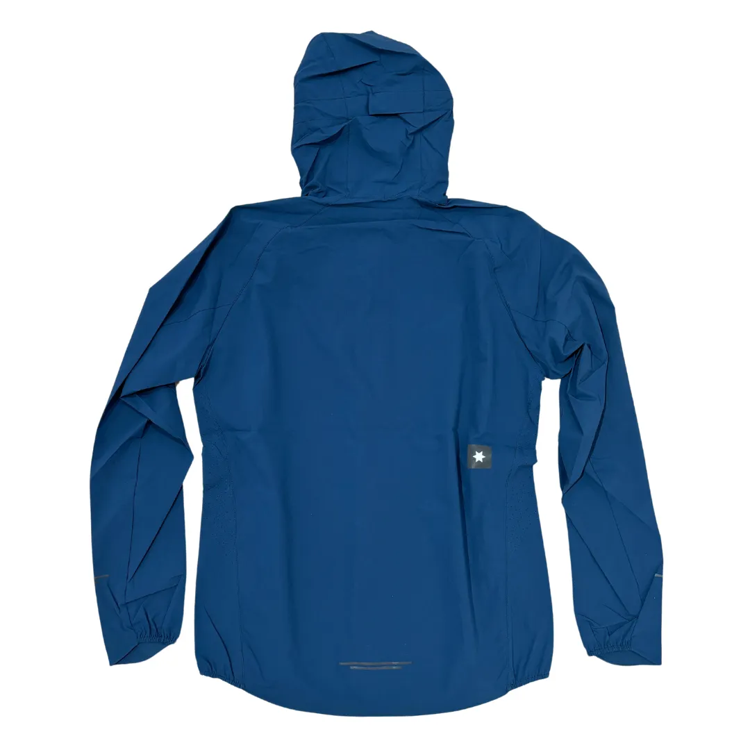 saysky clean pace hooded jacket, blue.