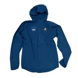 saysky clean pace hooded jacket, blue.