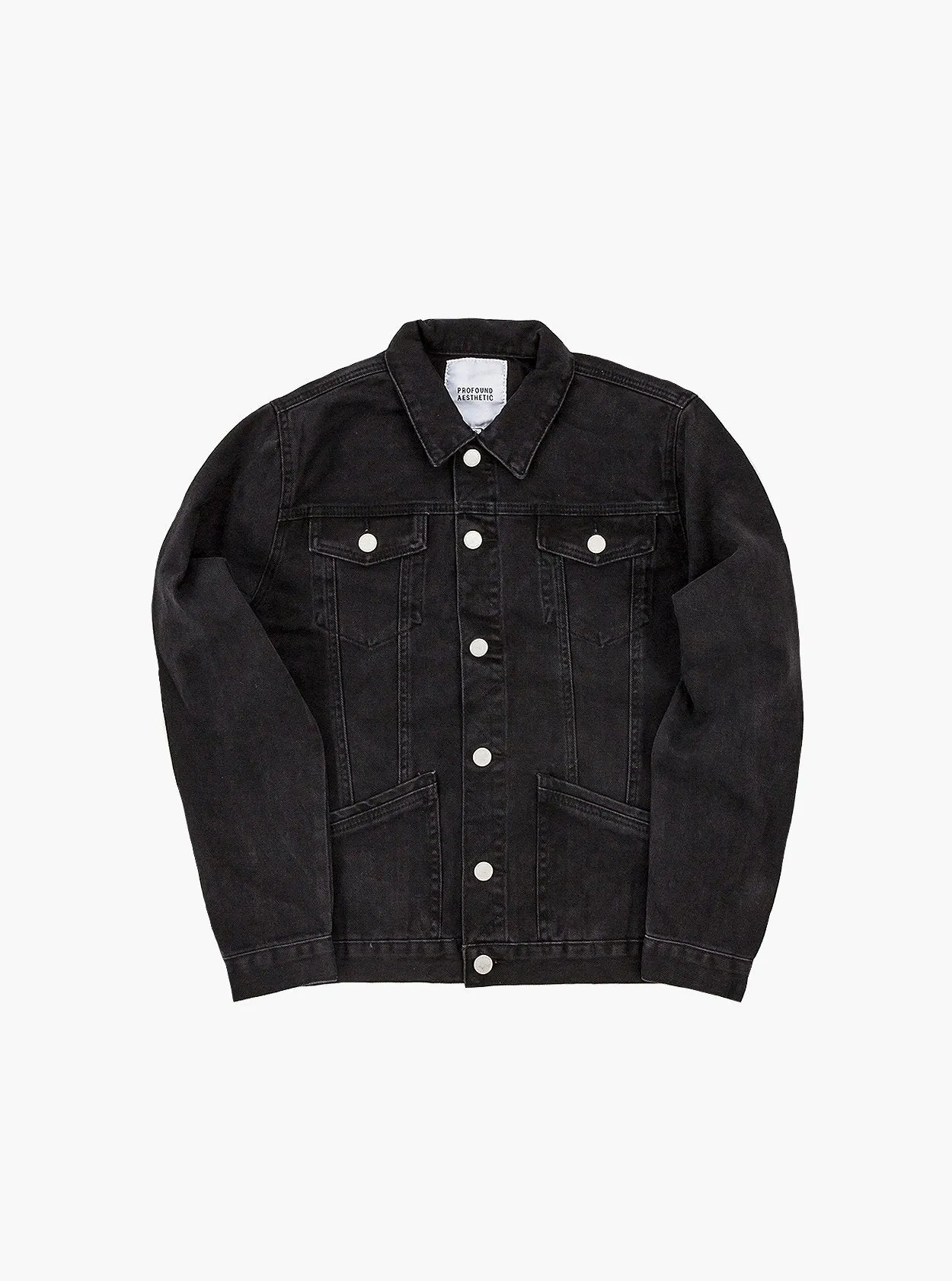 Still Life Denim Jacket in Black