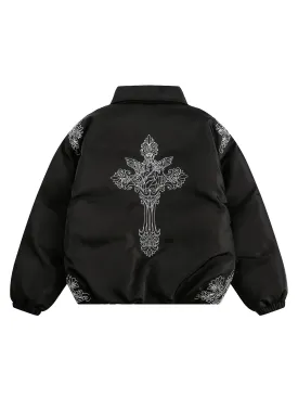 Thesupermade Embroidered Quilted Jacket