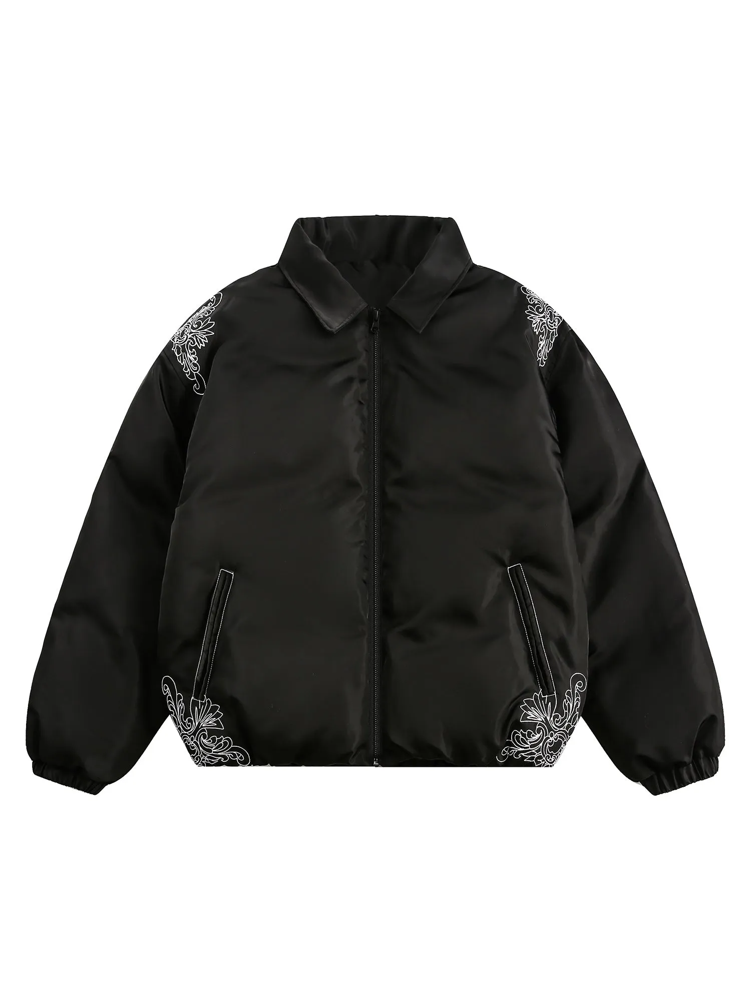 Thesupermade Embroidered Quilted Jacket