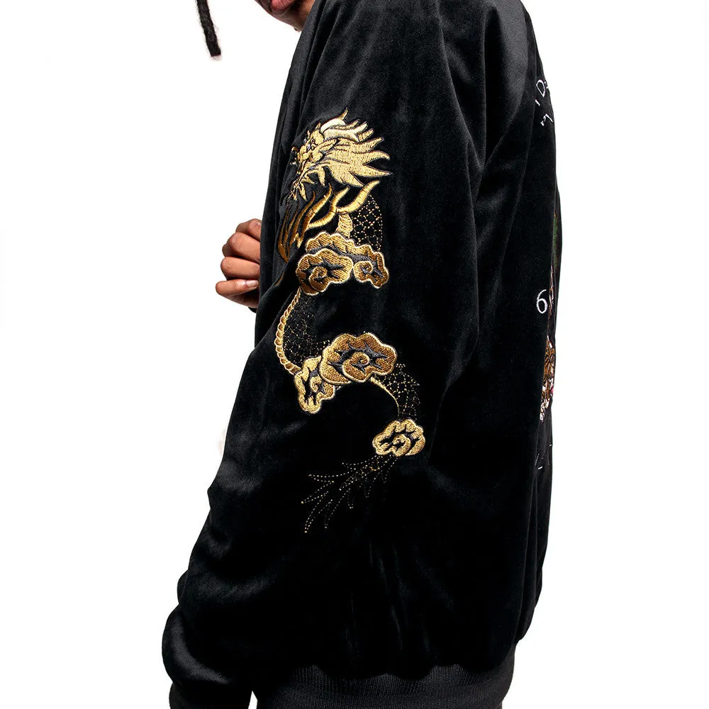 Vietnam Velvet Embroidery Bomber Souvenir Vintage Jacket *Low Stock*