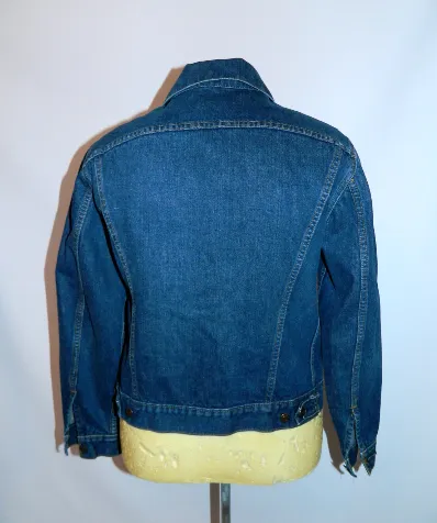 vintage 1980s denim jacket LEVIS jeans Single Stitch 40