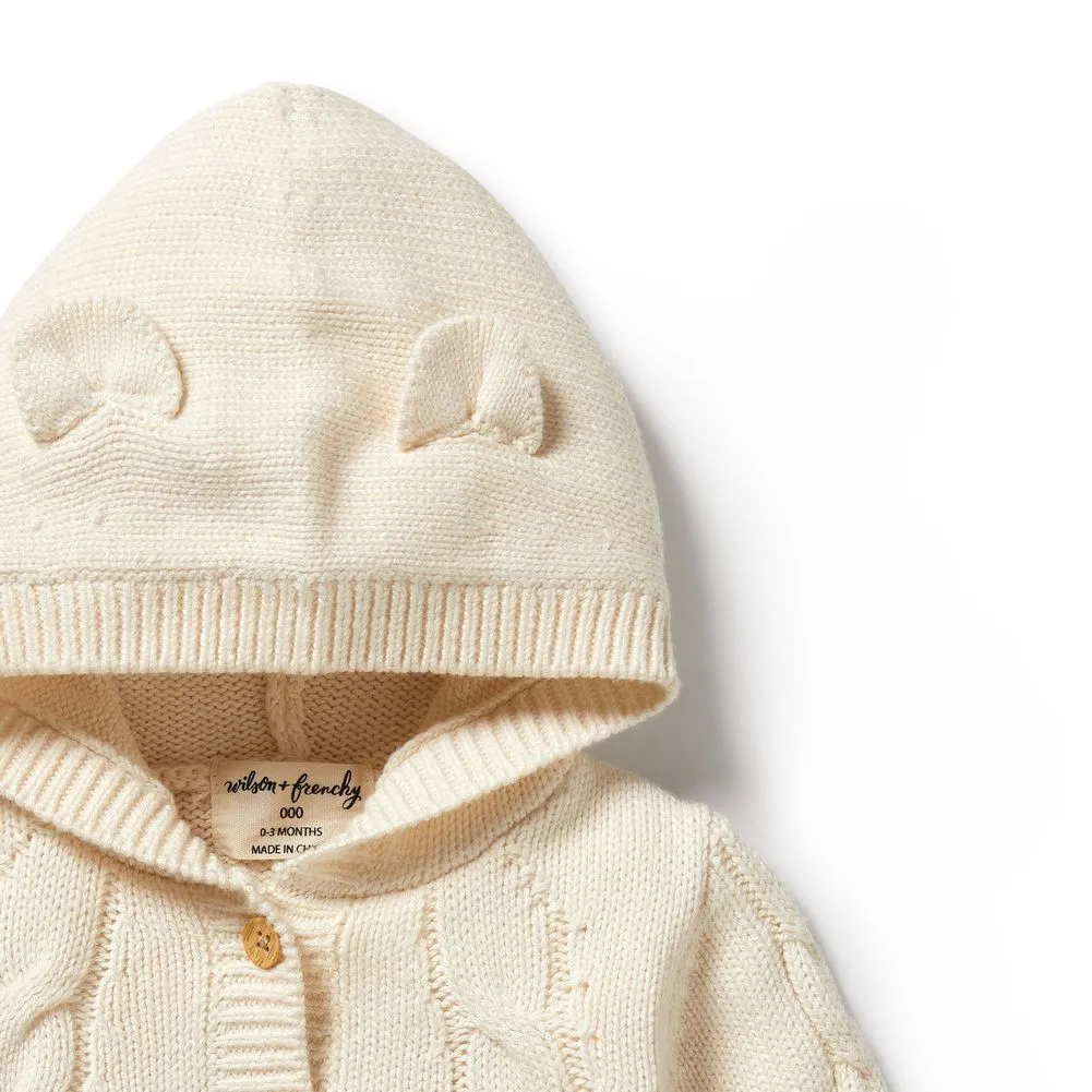 Wilson Frenchy Knitted Cable Jacket