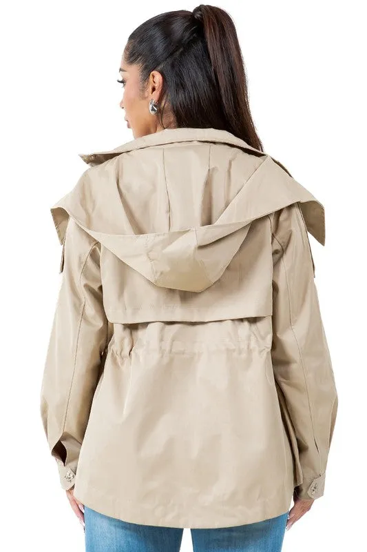 WOMEN FASHION TRENCH COAT